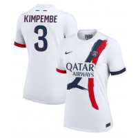 Paris Saint-Germain Presnel Kimpembe #3 Vieraspaita Naiset 2024-25 Lyhythihainen